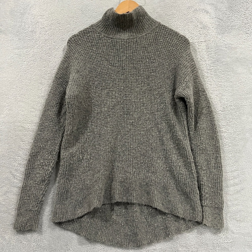 Madewell Sweater Womens Small Merino Wool Alpaca Boho Academia Cottage Core Mock